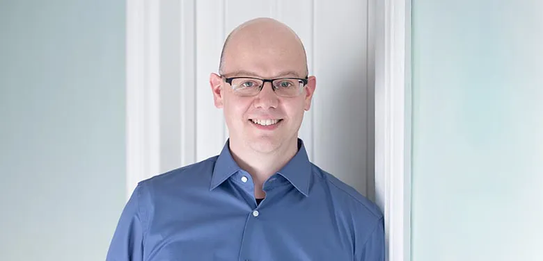 Portrait von Carsten Rohlehr, Leiter Architektur bei Sven Mahn IT