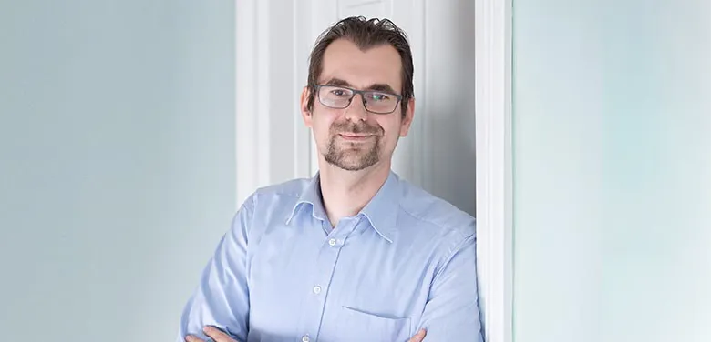 Portrait von Jan Patten, operativer Geschäftsführer bei Sven Mahn IT